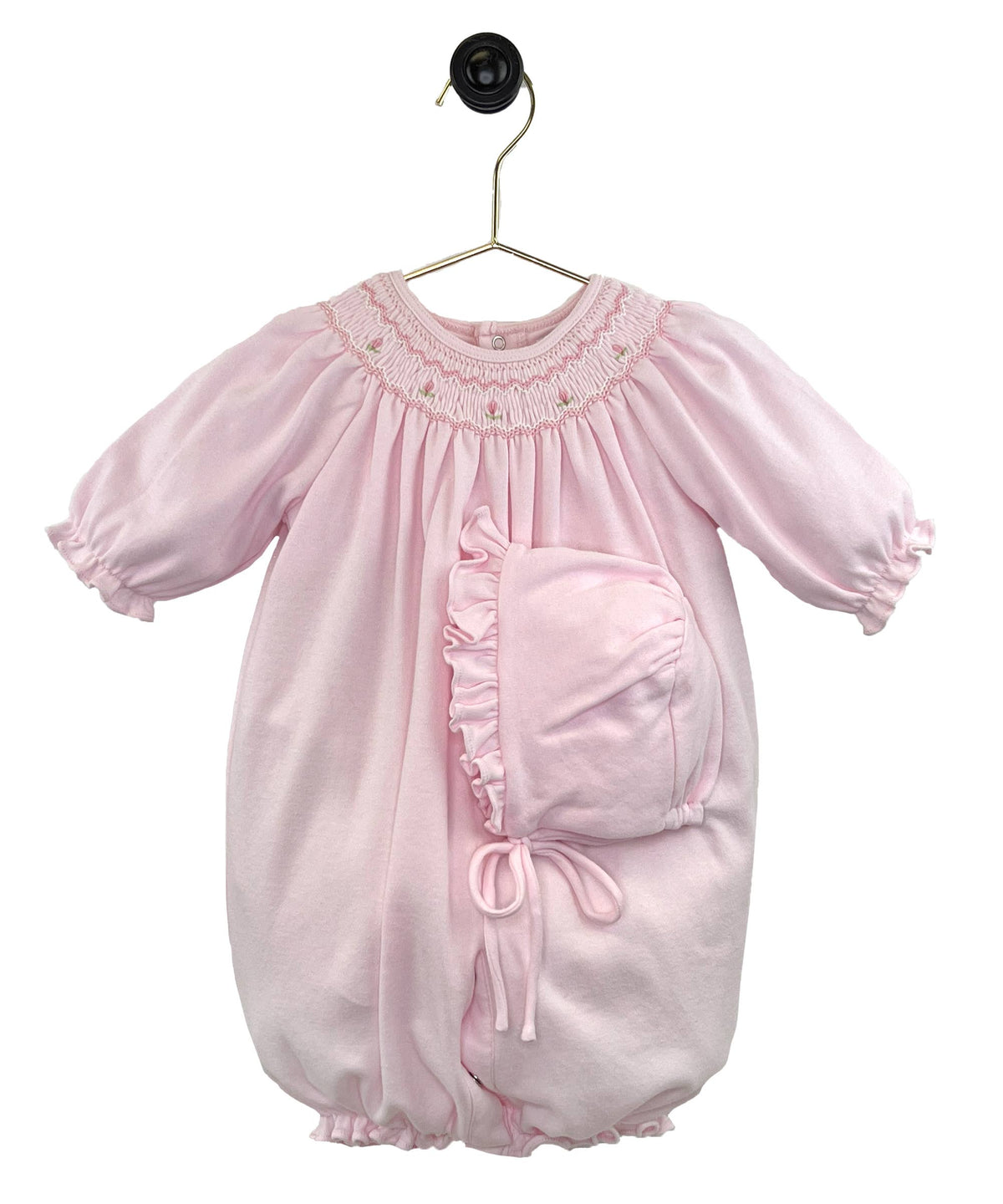 Smock Knit Convertible Bag White NB