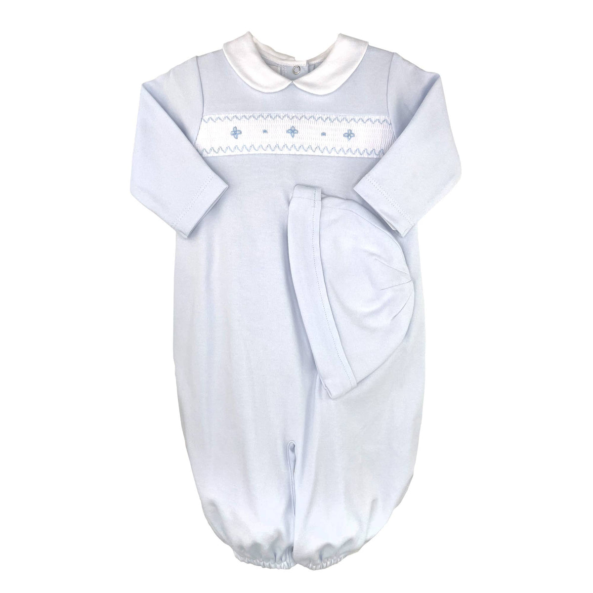 NB Smock Knit Convertible Bag White