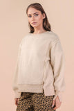 Oversized Fleece Top: