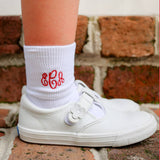 White Fold Over Socks: Newborn
