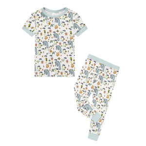 Manatee Short Sleeve Bamboo Toddler Set