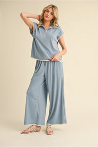 Jd blue lounge set