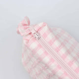 Vichy Pink or Blue Toiletry Bag: Light Blue