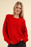 Chunky Braid OS Sweater