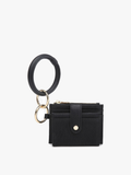 Sammie Mini Snap Wallet w/ Ring: Lt. Gold
