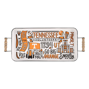 Tennessee Collage Enamel Tray