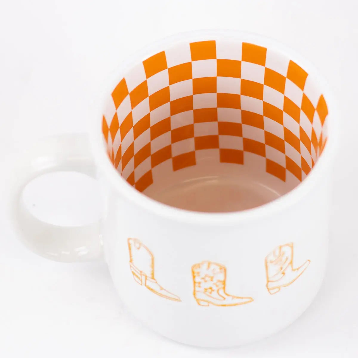 Cowgirl Checkerboard Mug