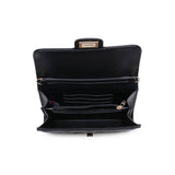 Winona Quilted Crossbody Black