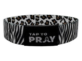 Tap To Pray™ Wristbands - Safari Zebra: Small