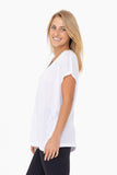 Modal Blend Relaxed V-Neck