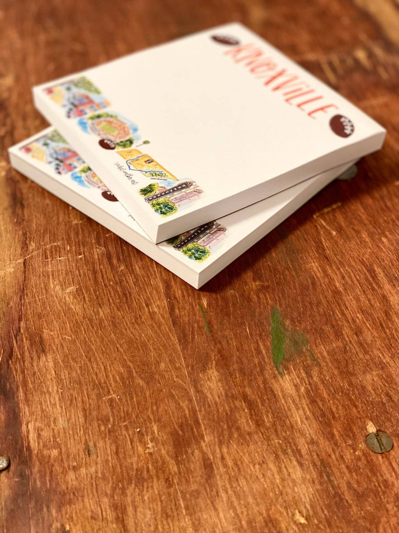 Knoxville Chunky Notepad-Stationery Writing Pad-100 P