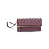 Aria Woven Wristlet Clutch