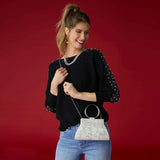 Lucy Shimmer Wrislet: Silver