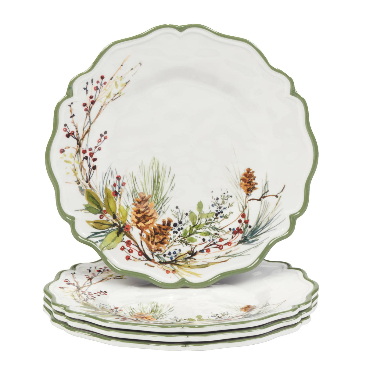 Winters Forest Melm Salad Plate 9in