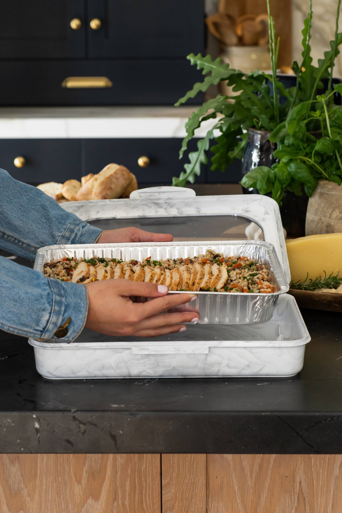 Cake Set - 9x13 Fancy Panz - Marble