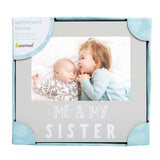 Me and My Sister Sentiment Frame, Gray