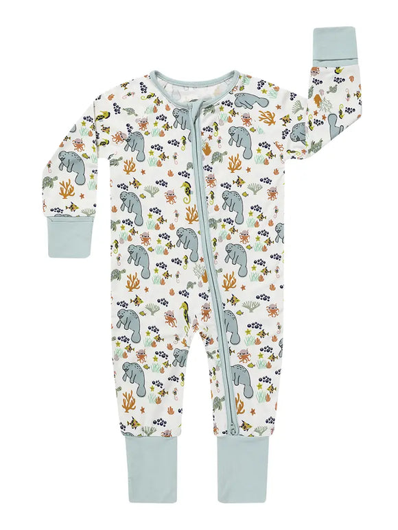 Manatee Bamboo Pajamas