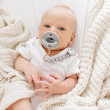 Cutie PAT Flat (0m+) Pacifier + Teether: Dune