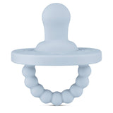 Cutie PAT Flat (0m+) Pacifier + Teether: Dune