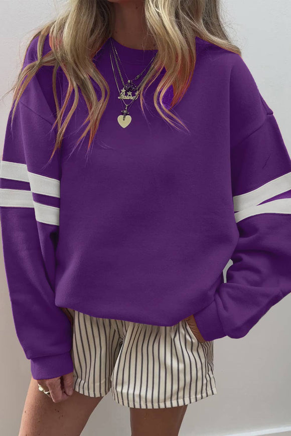 66 Varsity Purple OS Sweatshirt
