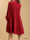 UG Red Velvet Dress