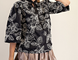 JD Beautiful Black Blouse
