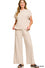 Z SS Slub Pants Set