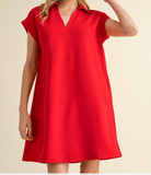 JD Red Knit dress