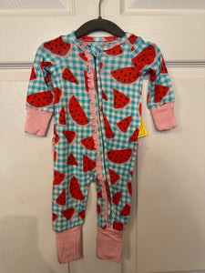 Ruffle Butts Strawberry PJs