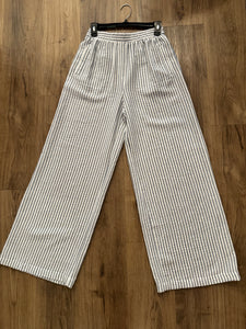 BP Blue Stripe Linen Pants