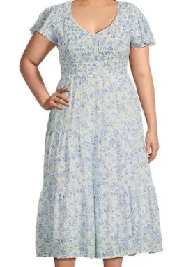 Perch Plus Floral Midi