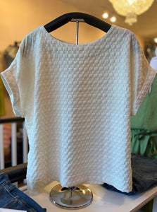 UG Cream Textured Top