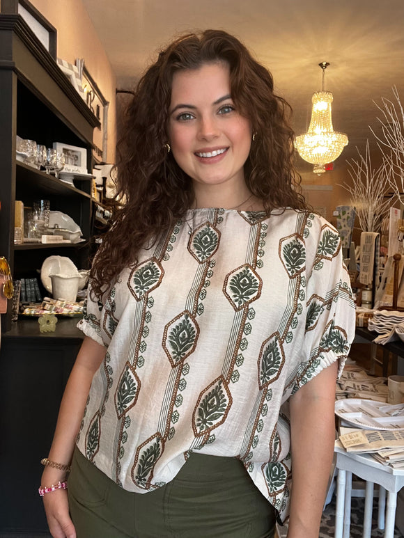 EE Olive Tile Top