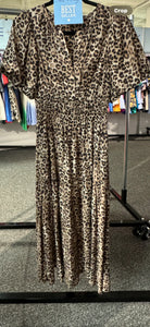 SS Leopard midi Dress