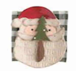 Santa Tray and Towel Set