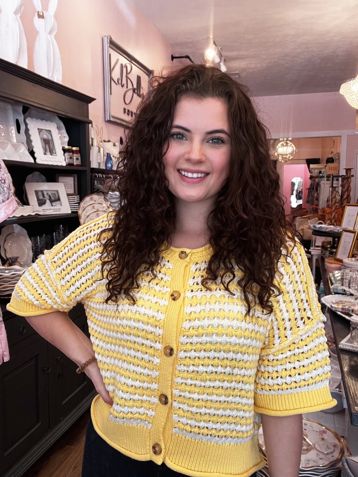 Crochet Knit Cardigan