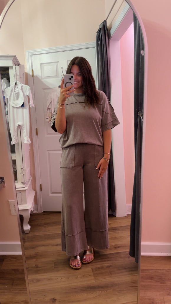 RM Mocha Cotton Poly Set
