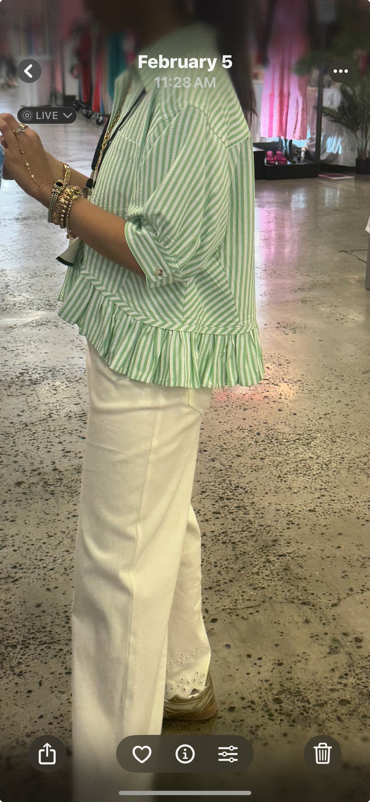 ET Favorite Stripe top