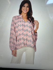 MP Blush Rose Block Top