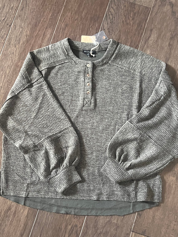 BP Ribbed Henley