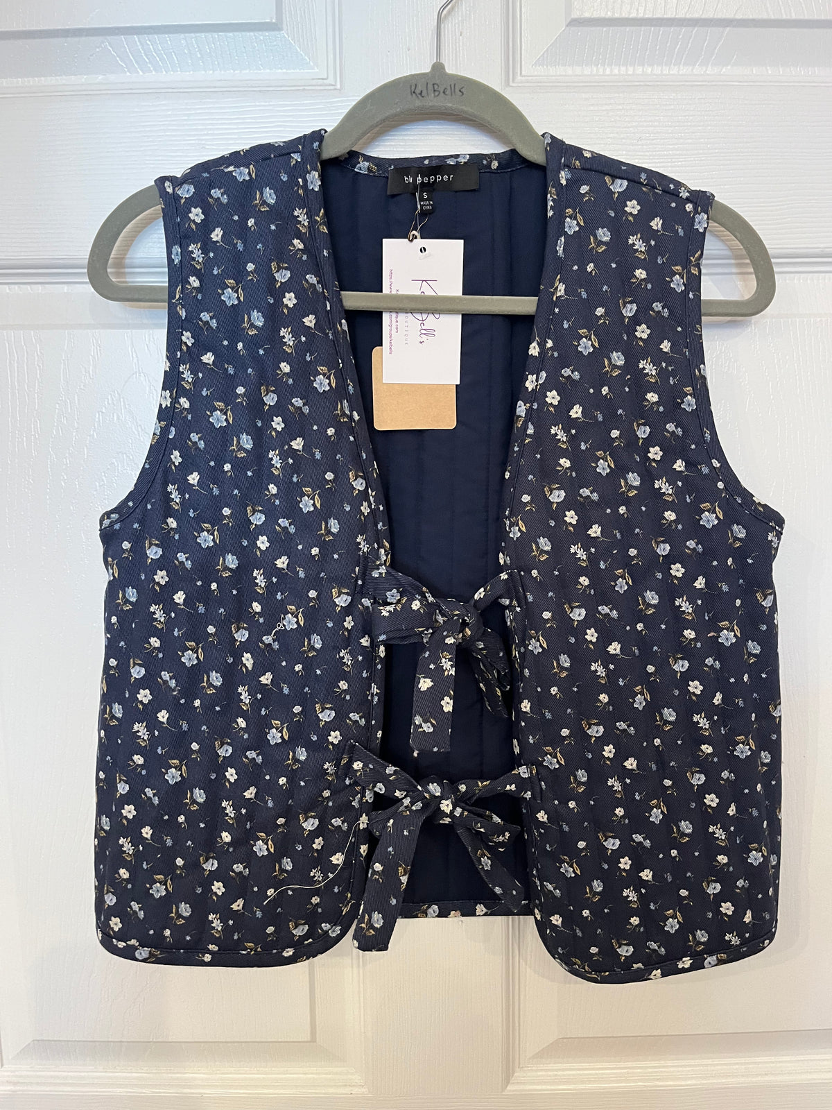 BP Navy Quilted Vest