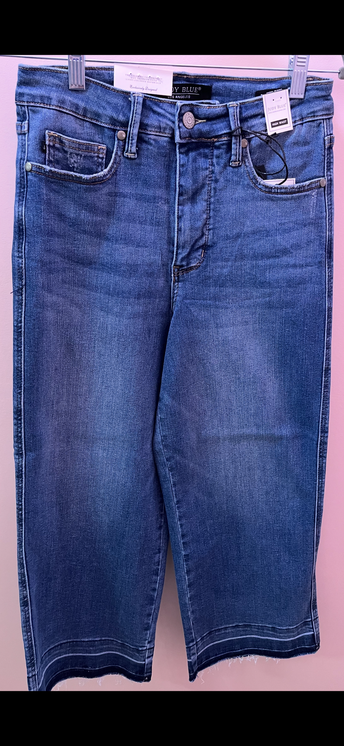 Judy Blue Tummy Wide Crop