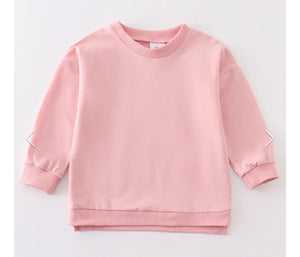 Pink Sweatshirt for Littles