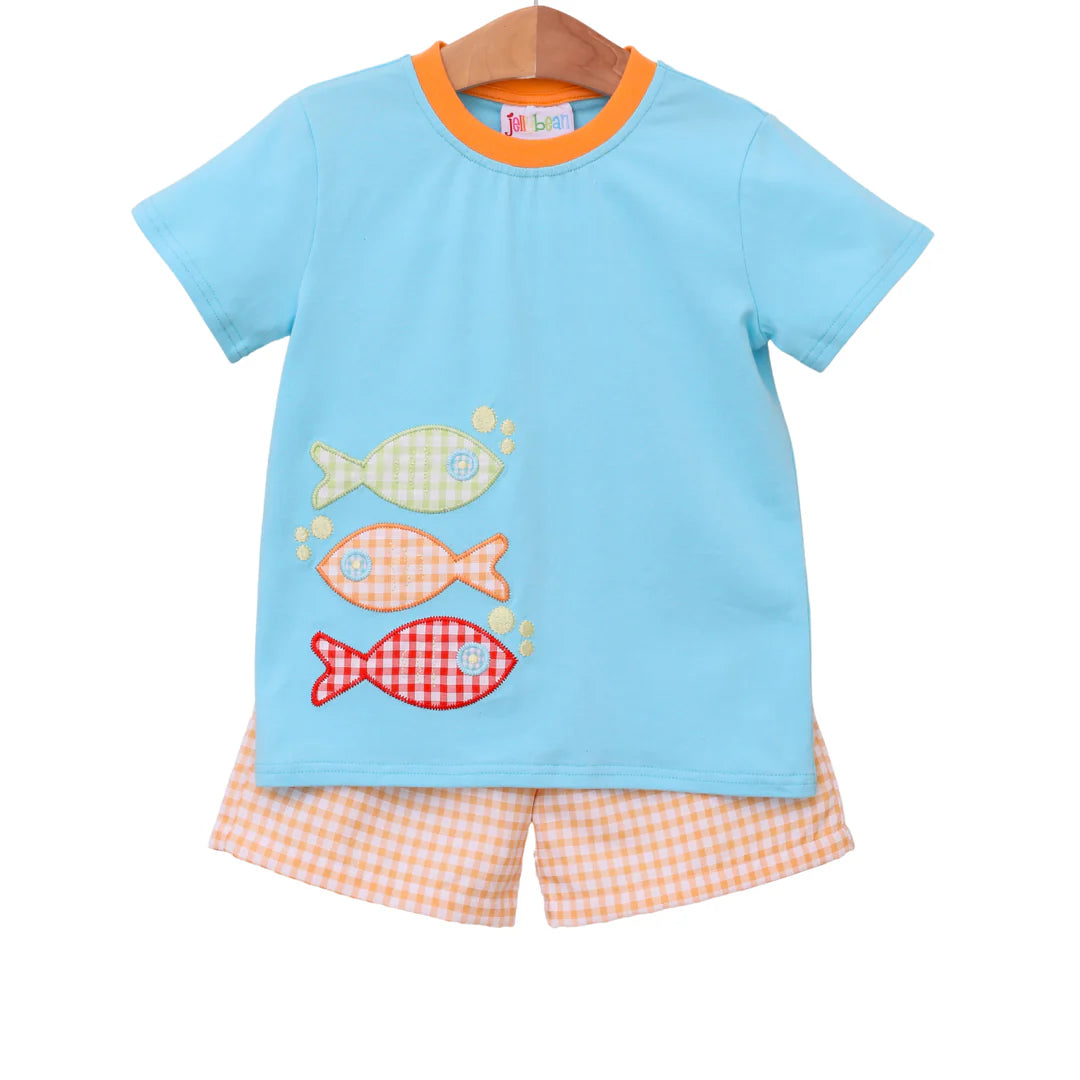 Fish Trio Short Set