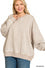 Curvy Acid Wash Fleece
