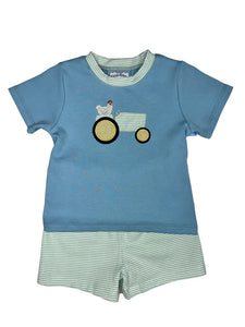 TS Tractor Boys Short Set