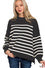 Z Black Striped Sweater