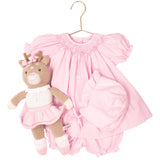 NB Bishop Zig-Zag Smocked Dress