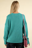 Chunky Braid OS Sweater