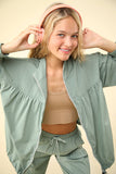 High Neck Active Jacket